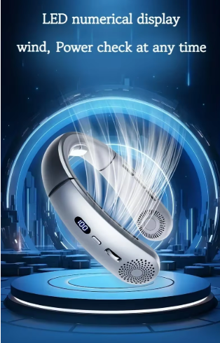 Neck Fan, Lightweight Wearable Fan