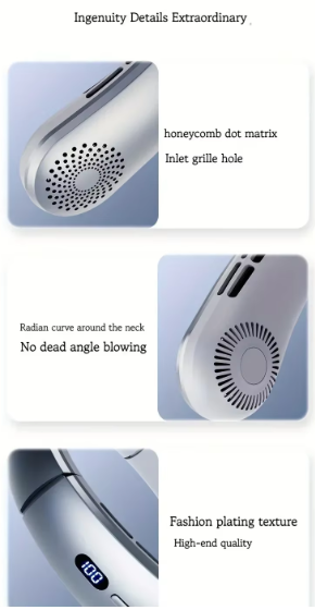 Neck Fan, Lightweight Wearable Fan